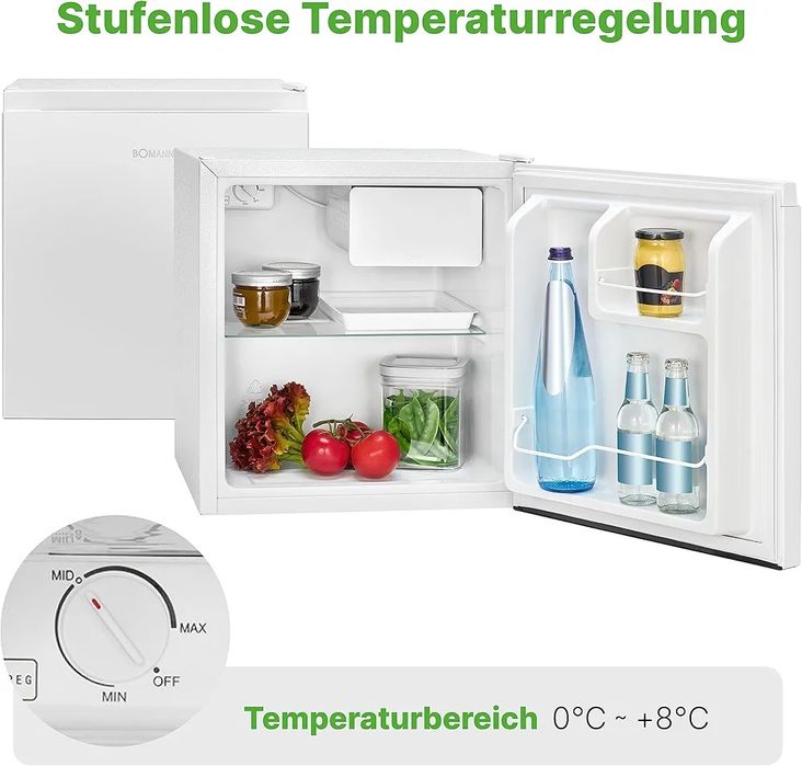 Нов мини бар/мини/малък хладилник с камера Bomann 45 литра