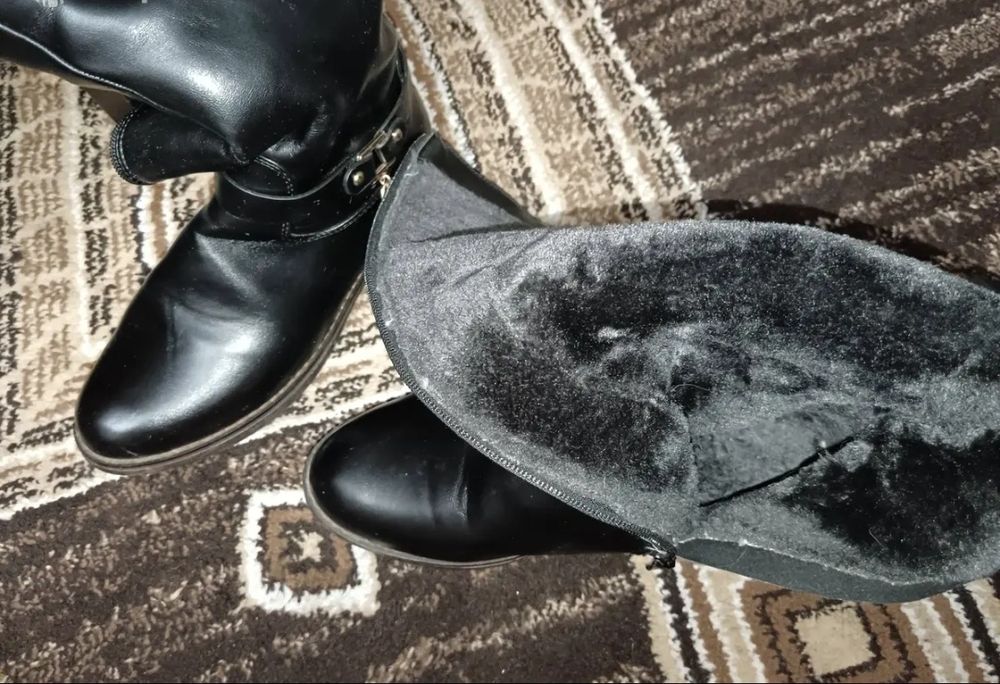 Зимние сапоги размер 39-40