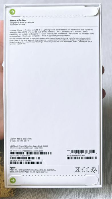 iPhone 14 pro max LLA sotiladi yengi korobka ochilmagan