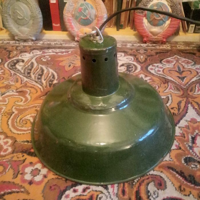 Фонарь лофт эмалированный