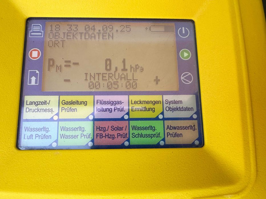 Rau DPG 07 Touch - Професионален измервателен уред за налягане