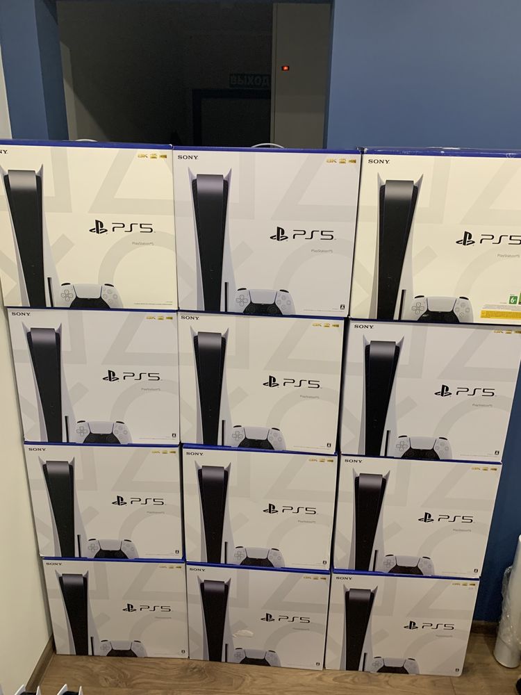 Ps5 Пс5 slim новый 1 год гарантии: 224 990 тг. - Приставки Шымкент на Olx