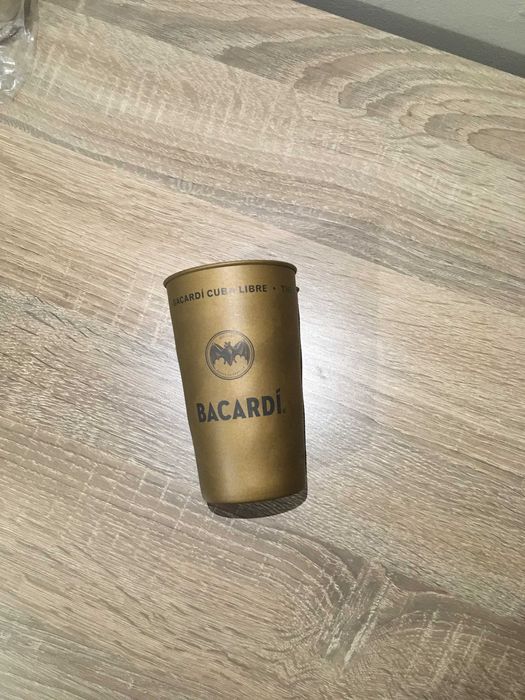 Bacardi метални чаши коктейлни