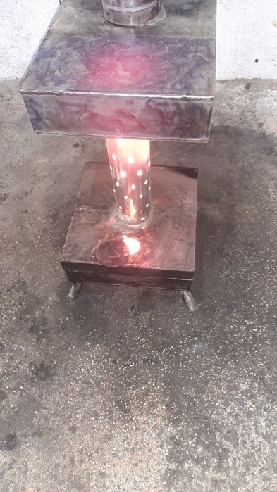 Печка на отработено масло