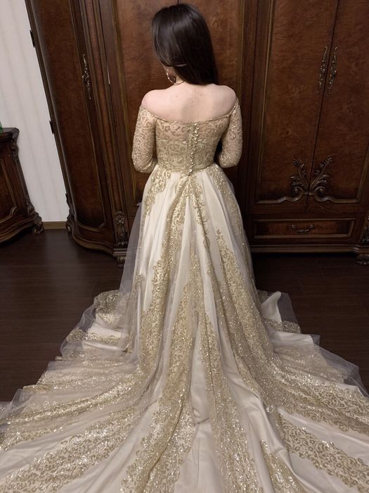 Вечернее платье, сшитое на заказ