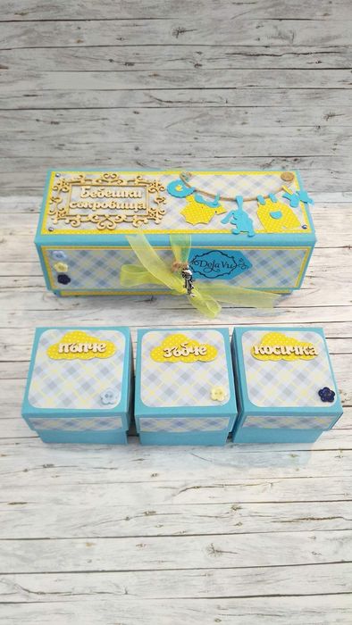 БЕБЕШКА КУТИЯ ЗА СЪКРОВИЩА (персонално изработване)