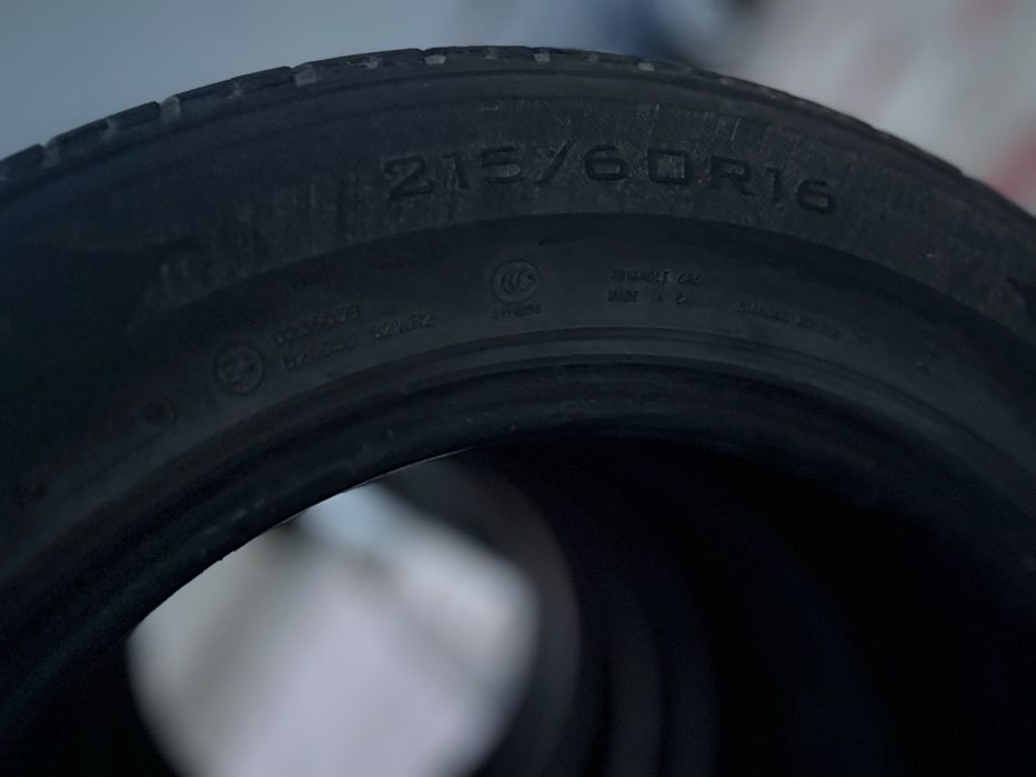 Шины летние 215/60/16