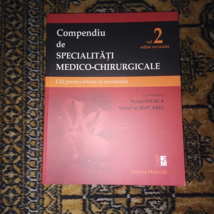 Compendiu de Specialități Medico-Chirurgicale (Vol 1+2) +Teste grila