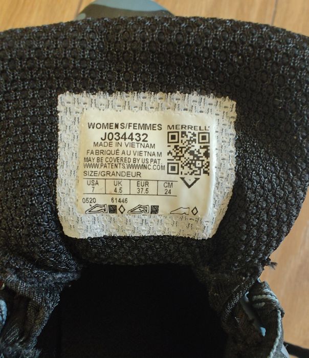 Кросовки MERRELL. Размер 37.5. Вьетнам