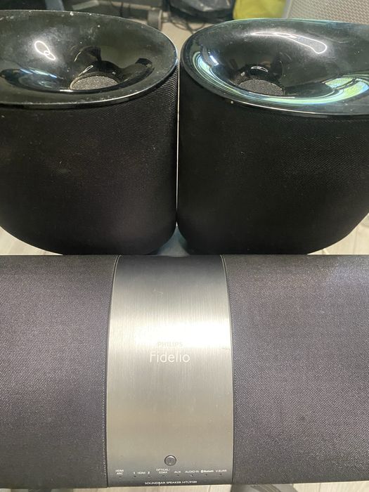 Philips Fidelio HTL9100/12 – Soundbar Premium 2.1 cu Subwoofer Wireless și Surround Detașabil