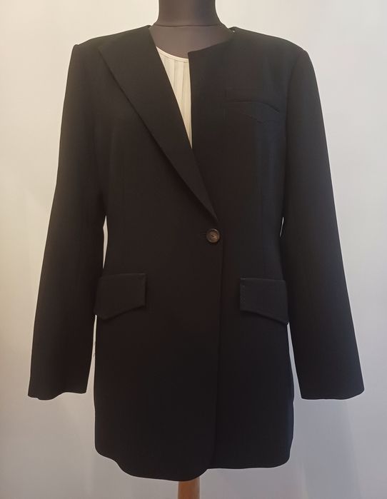 Оригинално сако Max Mara / Sportsman – черно, размер I48 (L), отлично