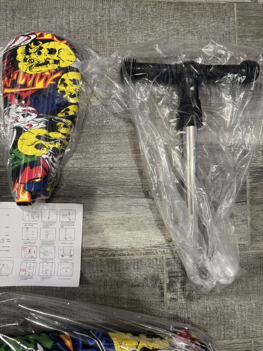 Trotinetă pliabilă 2 în 1 pentru copii