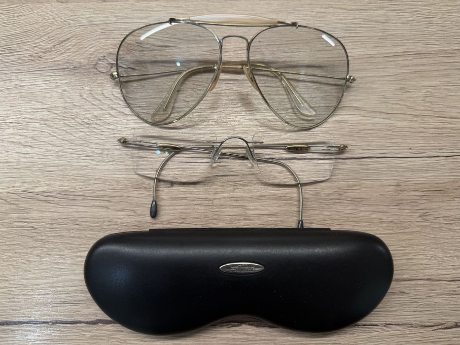 Ochelari vintage Ray Ban Aviator BL PHOTOCHROMIC soare si Silhouette