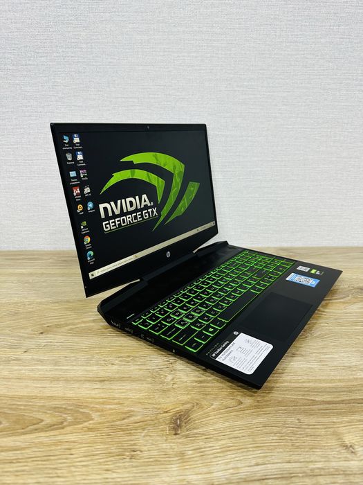 HP Gaming Core i5-10 Gen+GTX1650 Мощный, Премиум игравой ноутбук
