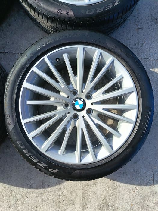 19ки джанти 5х120 BMW Style 399 с летни гуми Pirelli