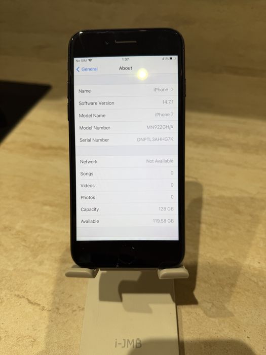 Iphone 7 Black 128Gb 100%BH