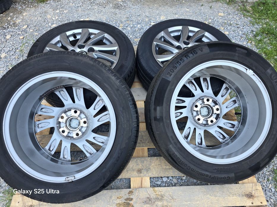 Лети джанти 16ки 5х114.3 Mazda + летни гуми 205/55/16