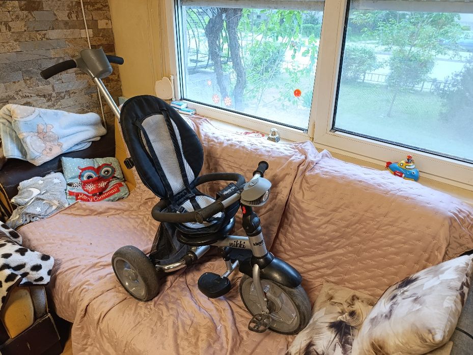 Детска триколка-количка сгъваема