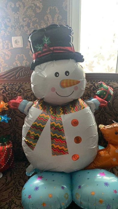 Снеговик надувной