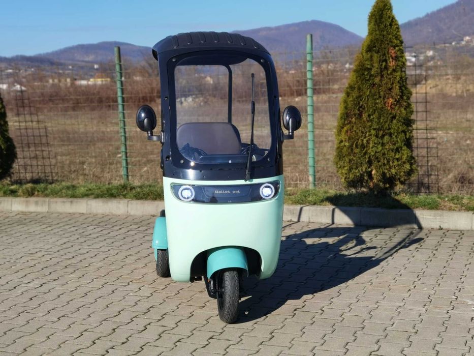 Triciclu electric THOR PANDA 1000W nou Agramix