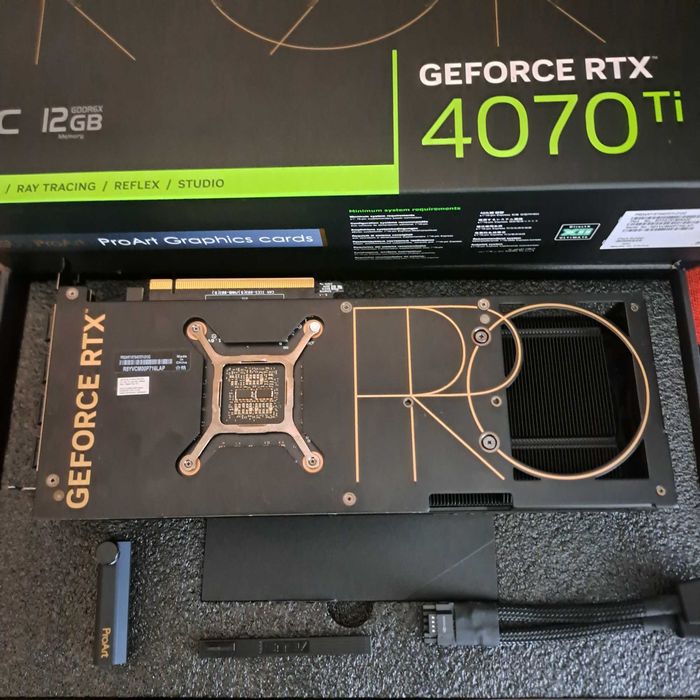 Placa video ASUS PROART 4070ti 12gb.Pret fix