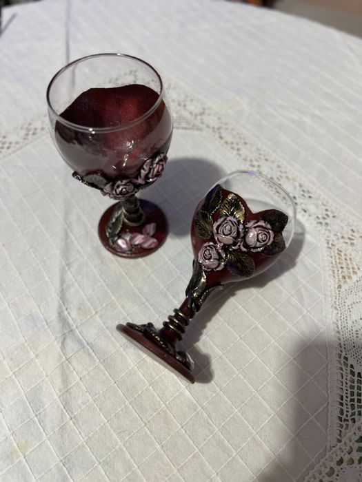 Чаши за вино - ръчно изработени