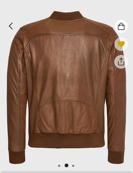 Geaca piele Serge Pariente piele naturală XXL