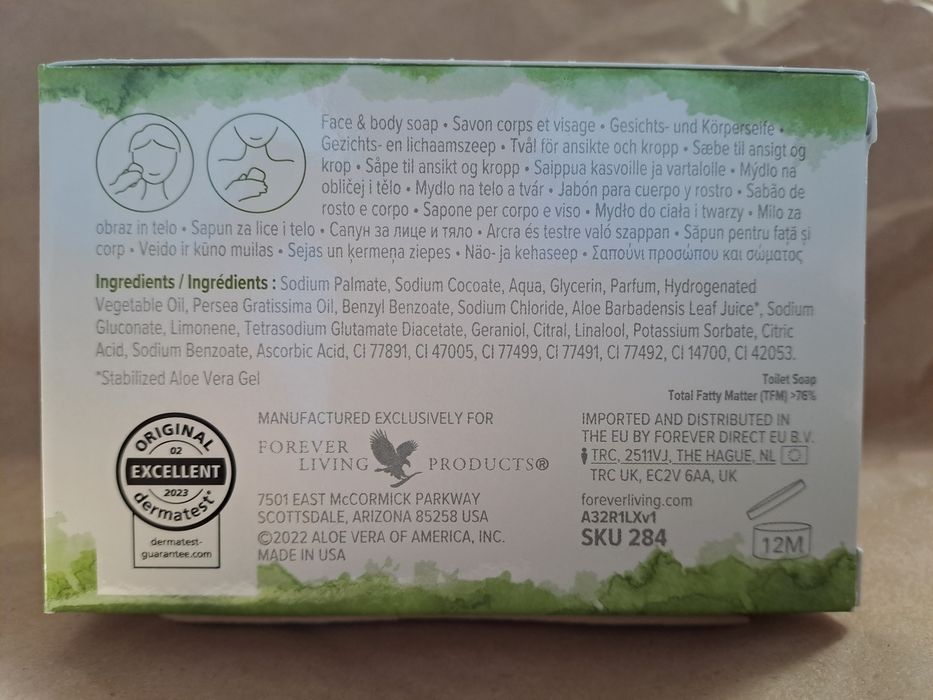 Săpun de Avocado cu Aloe Vera.