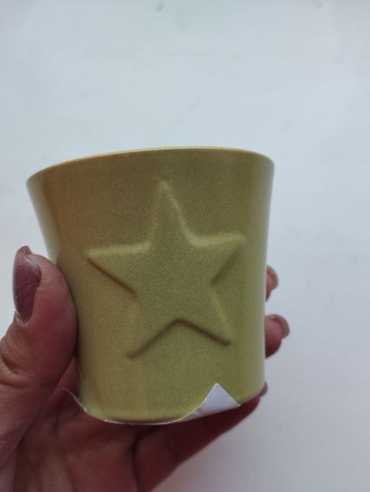 Новый керам.маленький кашпо