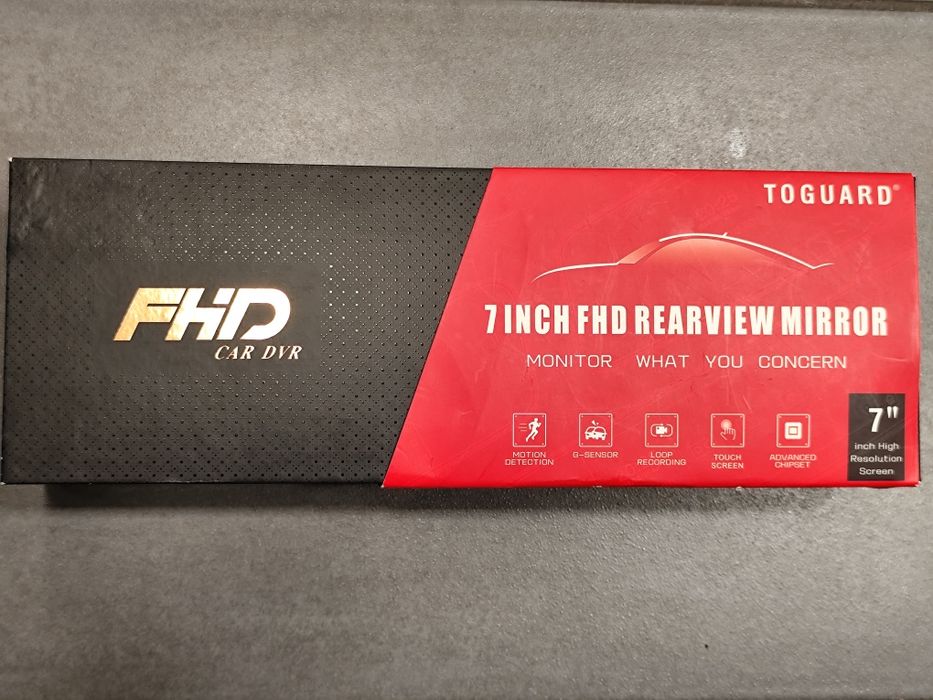 TOGUARD CE35 / Огледало / Камера / Видеорегистратор / DVR