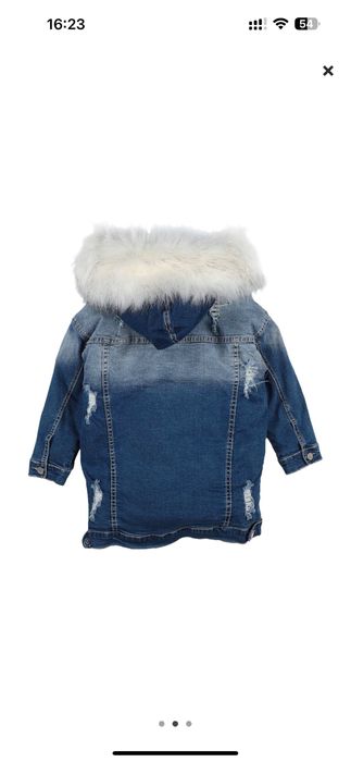 Куртка джинсовка новая 8/140