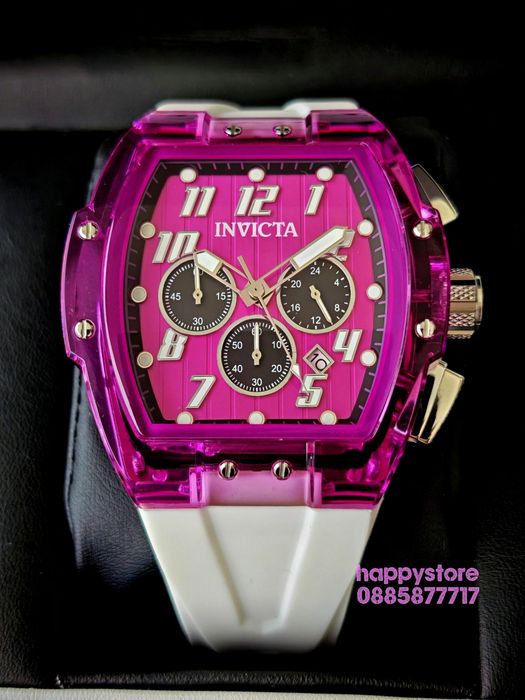 INVICTA Ghost Purple 47 mm, Инвикта нов ръчен часовник