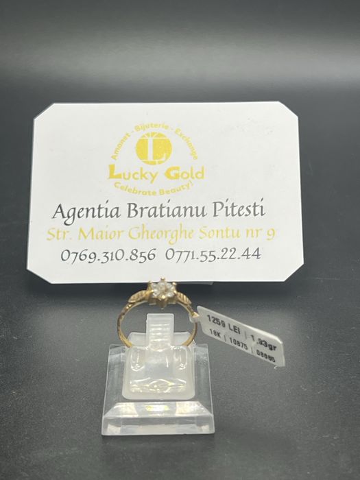 Inel aur 18k 1.93 gr marimea 18 cod 10875