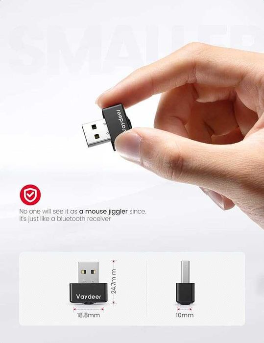 Vaydeer Mini Mouse Jiggler USB