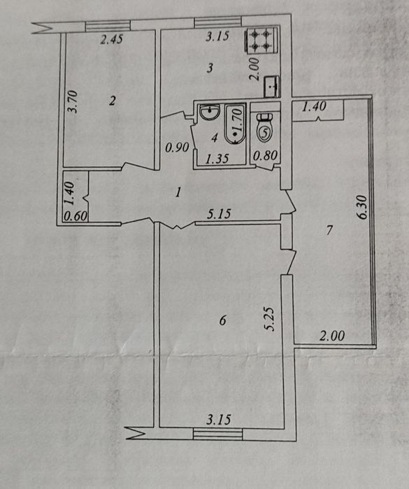 Продажа 2/4/5 квартира ТТЗ Ахмад Югнаки