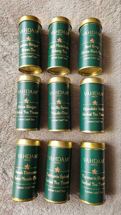Set de ceai Vahdam India Holiday Breakfast