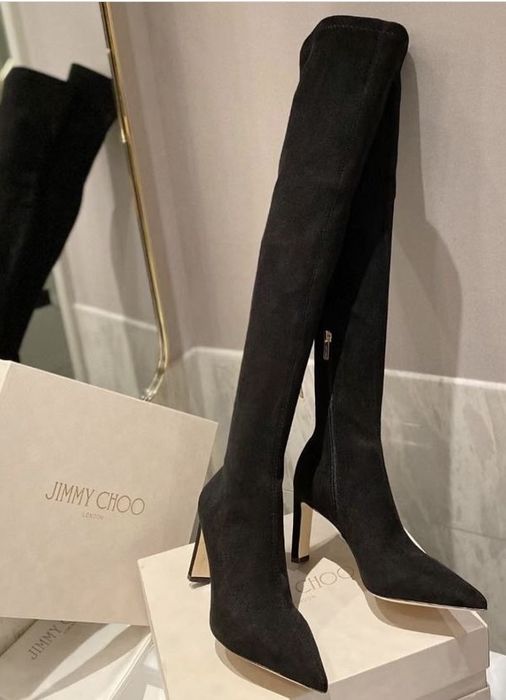 Осенние ботфорты Jimmy Choo