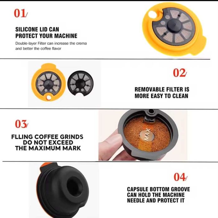 Многокротна капсула Bosch Tassimo вече и метална !