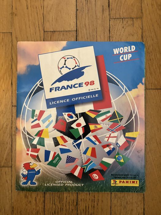Албум Panini World Cup 1998