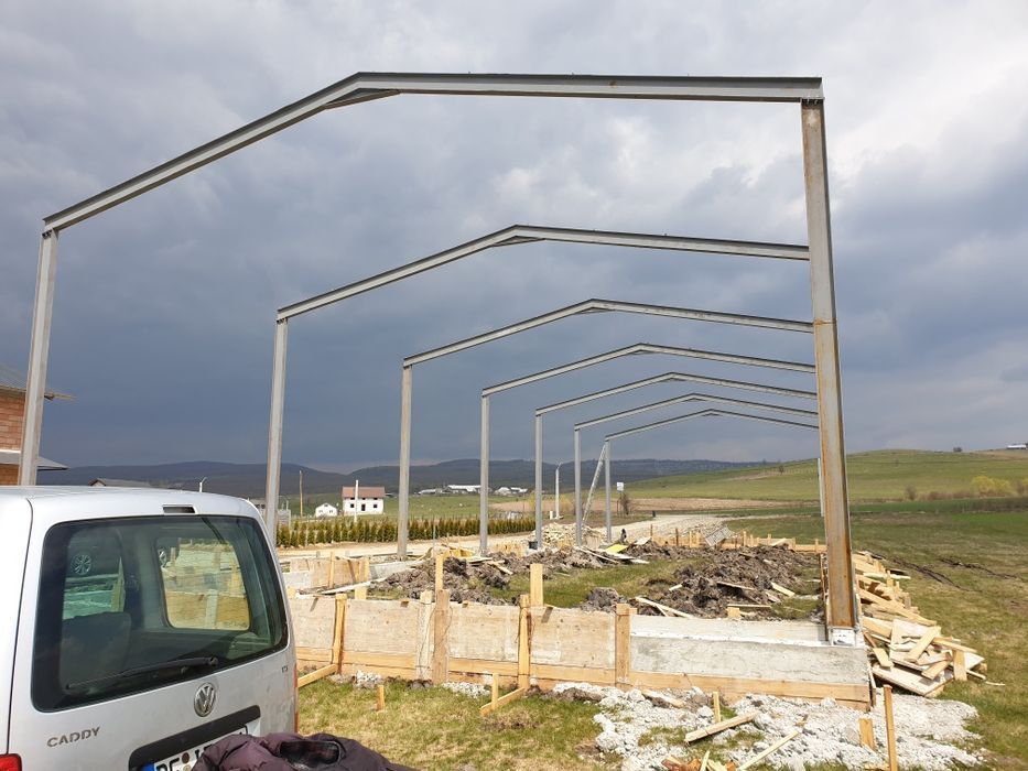 Facem si vindem hale metalice pe comanda la preturi mici