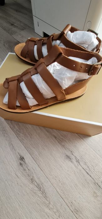 Sandale noi, din piele naturala Mango si Zara 30-35