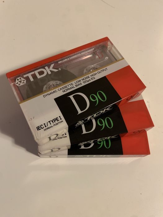 Lot casete vintage noi sigilate maxell Tdk