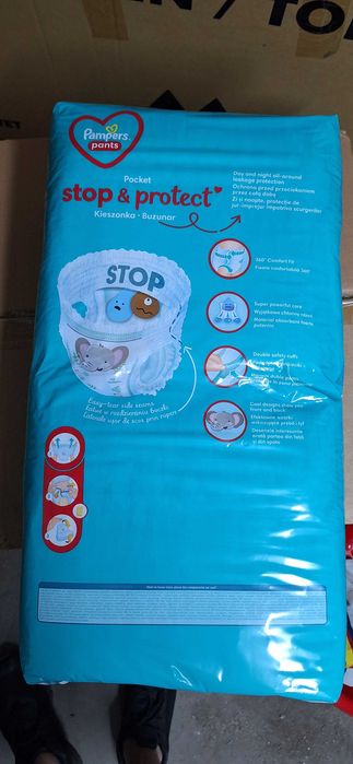 Продавам цял пакет Pampers pant 6, 66бр.