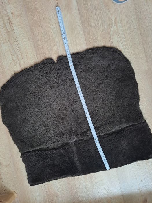 Сидушка натуральный мех овчина 48×43 см