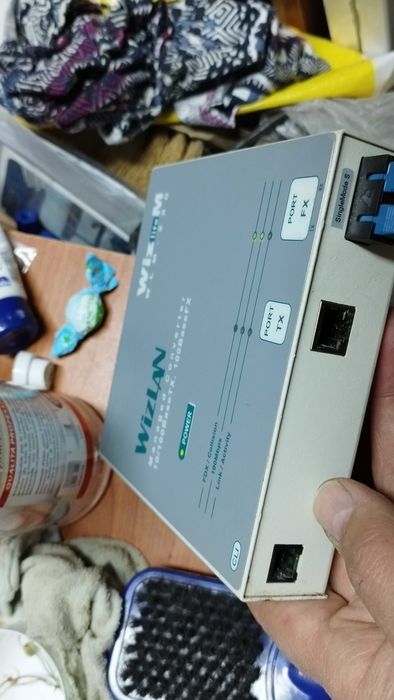 Wizlan - WLM-220 преобразувател на оптичен сигнал - влакна - конвертор