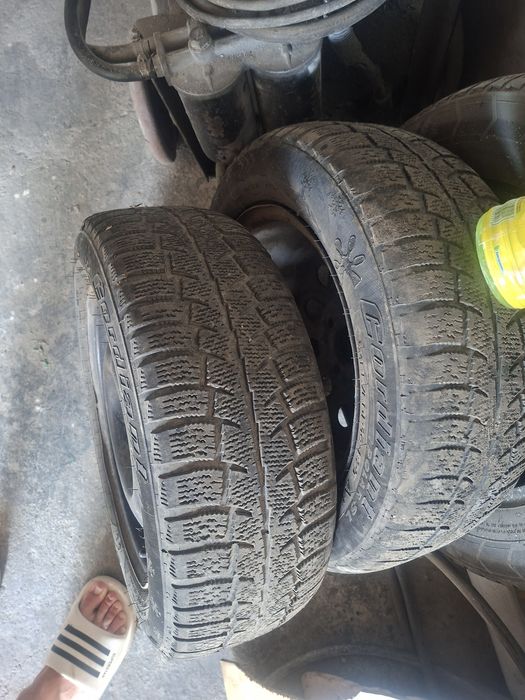 Продам железки с резиной 4х100