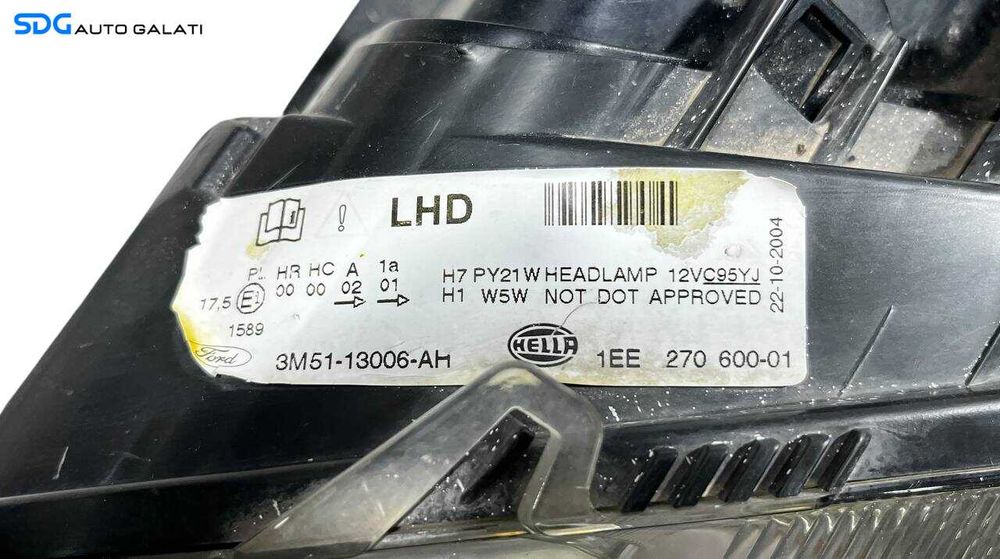 Far Stanga Ford Focus C-Max 2003 - 2007 Cod 3M51-13006-AH [L6079]