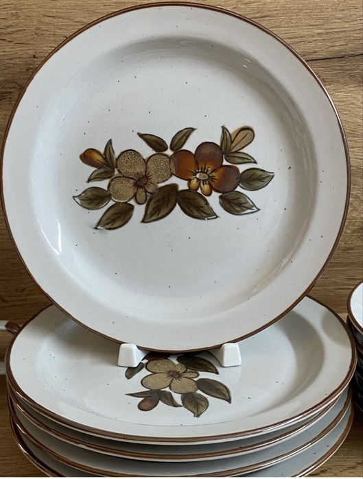 Винтидж немски ръчно рисуван сервиз -1970 гд