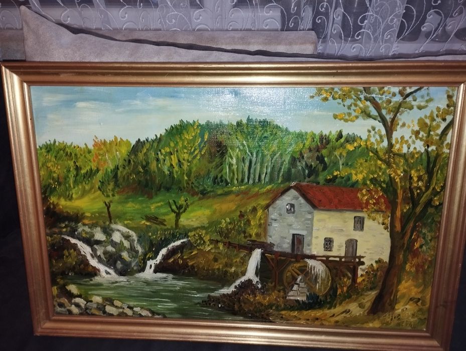 Различни красиви маслени картинаи