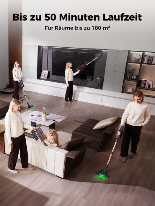 Proscenic P11 Ultra Вертикална безжична прахосмукачка 50kPa